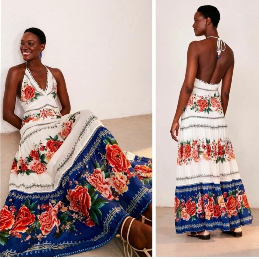 FARM Rio Manuela Floral Maxi Dress